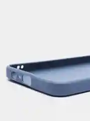 Синий меланж чехол Realme C11 2021 / Realme C20 Реалми С11 2011 / С20 силиконовый цветной матовый