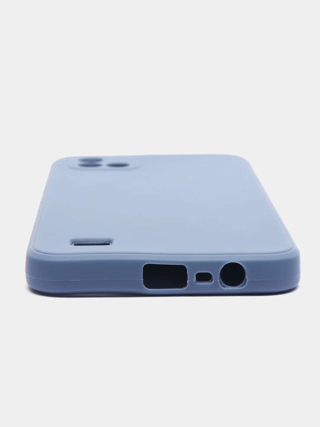 Синий меланж чехол Realme C11 2021 / Realme C20 Реалми С11 2011 / С20 силиконовый цветной матовый