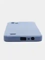 Синий меланж чехол Realme C11 2021 / Realme C20 Реалми С11 2011 / С20 силиконовый цветной матовый