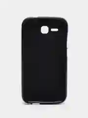 Черный силиконовый чехол накладка на Huawei Y600