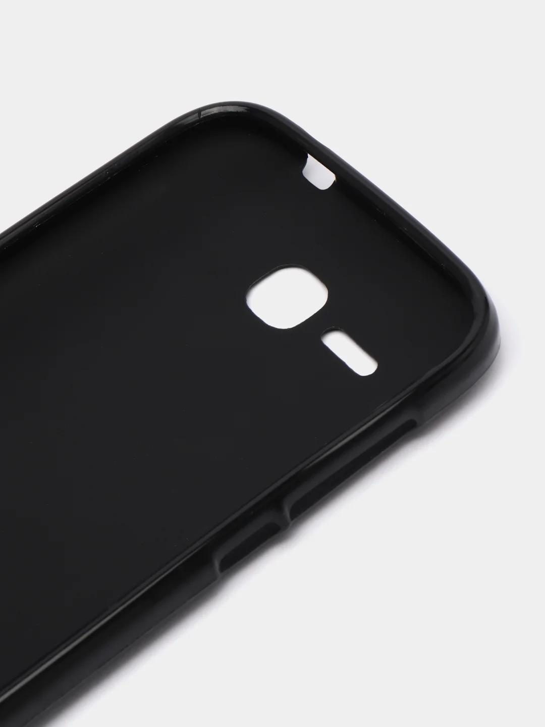 Черный силиконовый чехол накладка на Huawei Y600