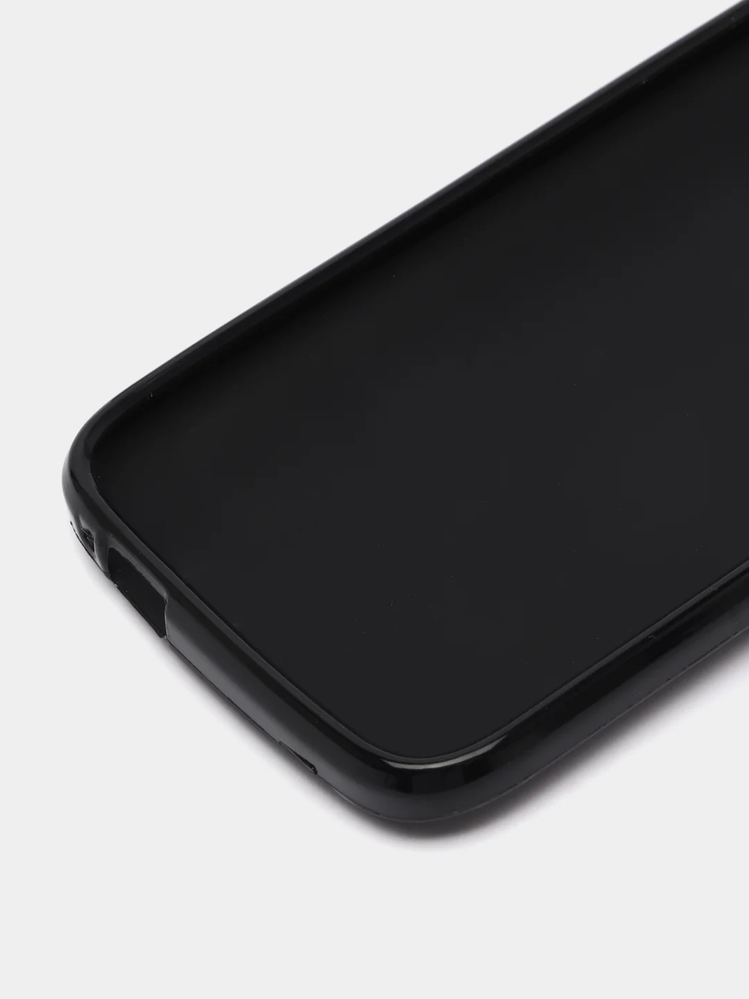 Черный силиконовый чехол накладка на Huawei Y600