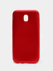 Красный черный силиконовый чехол на Samsung Galaxy J5
