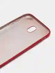 Красный черный силиконовый чехол на Samsung Galaxy J5