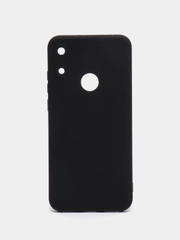 Чехол Honor 8A / 8A Prime / Huawei Y6 2019 / Y6 Prime / Y6s / Хонор 8А черный силиконовый