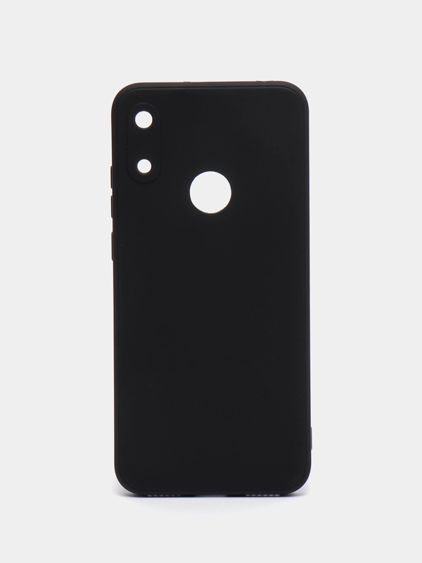 Чехол Honor 8A / 8A Prime / Huawei Y6 2019 / Y6 Prime / Y6s / Хонор 8А черный силиконовый