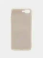 Красный чехол для iPhone 7 Plus / 8 Plus плотный силиконовый с рисунком