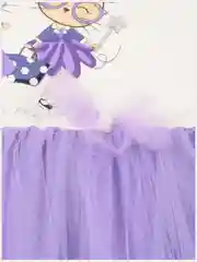 Сиреневый платье для девочки, с длинным рукавом, 3-7 лет