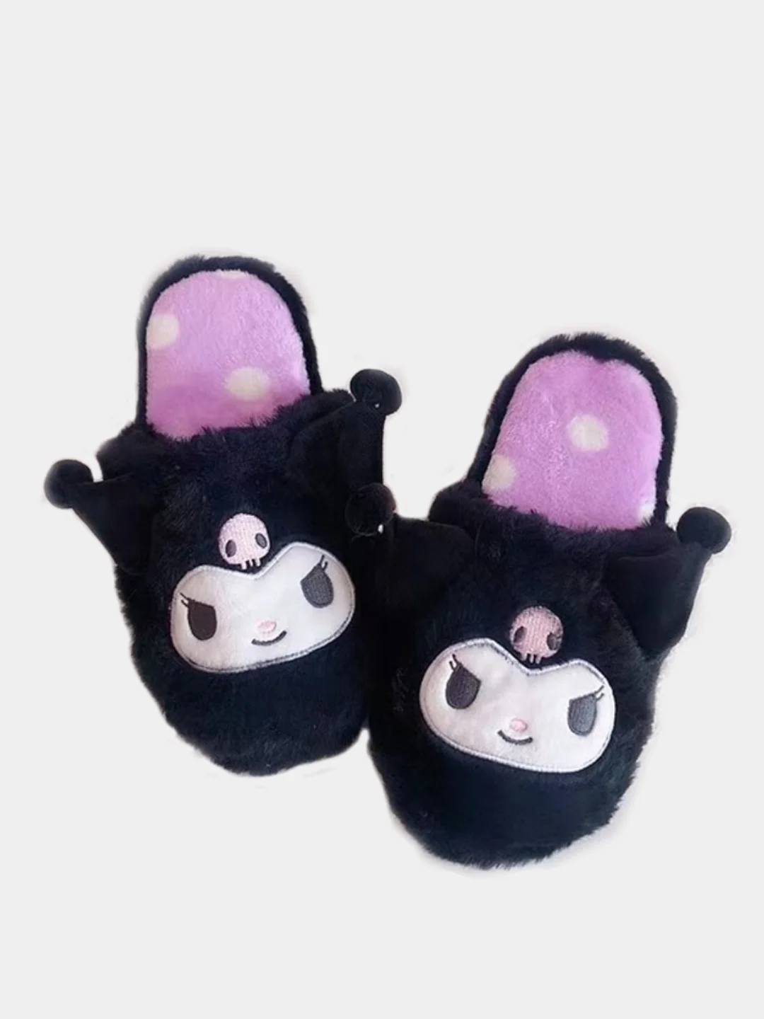 Алый домашние тапочки Куроми и Мелоди, Kuromi, My Melody