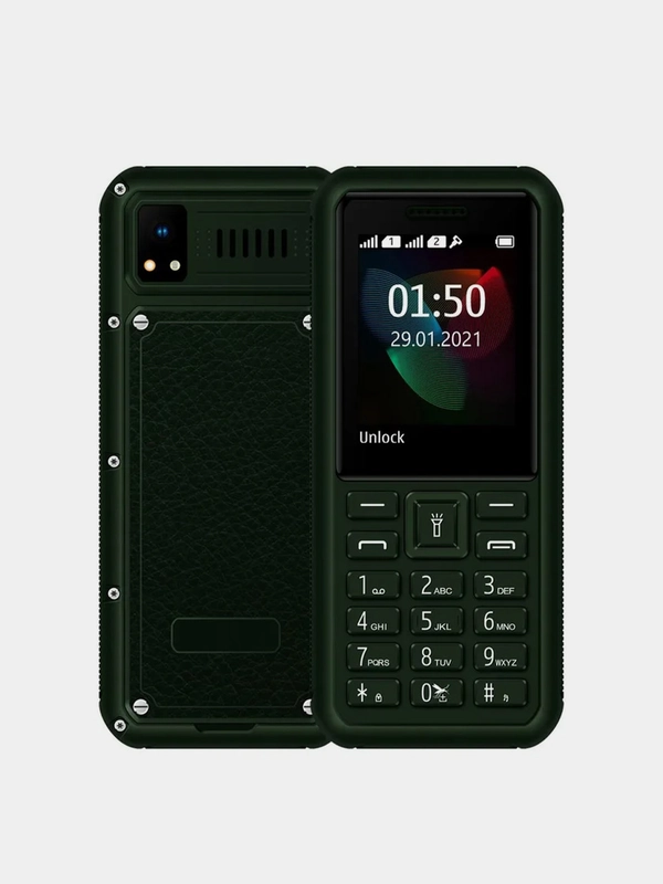 Мобильный телефон BQ 2454 Ray, 1800 мАч, влагозащита, ударопрочный, с камерой