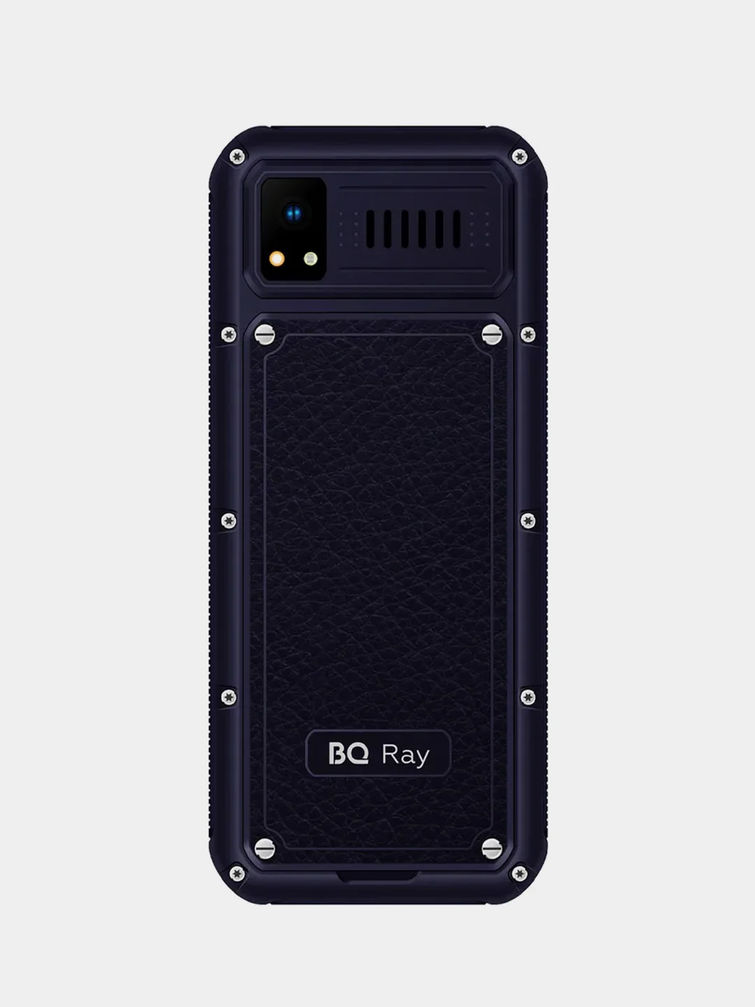 Синий мобильный телефон BQ 2454 Ray, 1800 мАч, влагозащита, ударопрочный, с камерой
