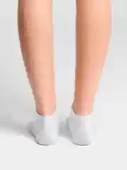 Носки женские короткие однотонные