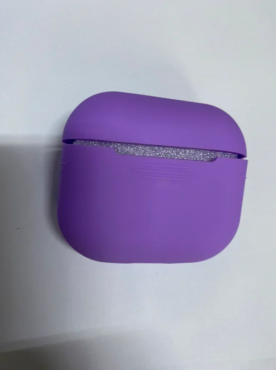 Лавандовый силиконовый чехол для AirPods 3 поколения 2021