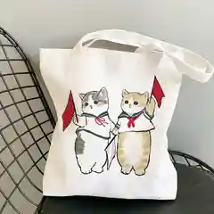 Прозрачный шоппер сумка  "Веселые котики"