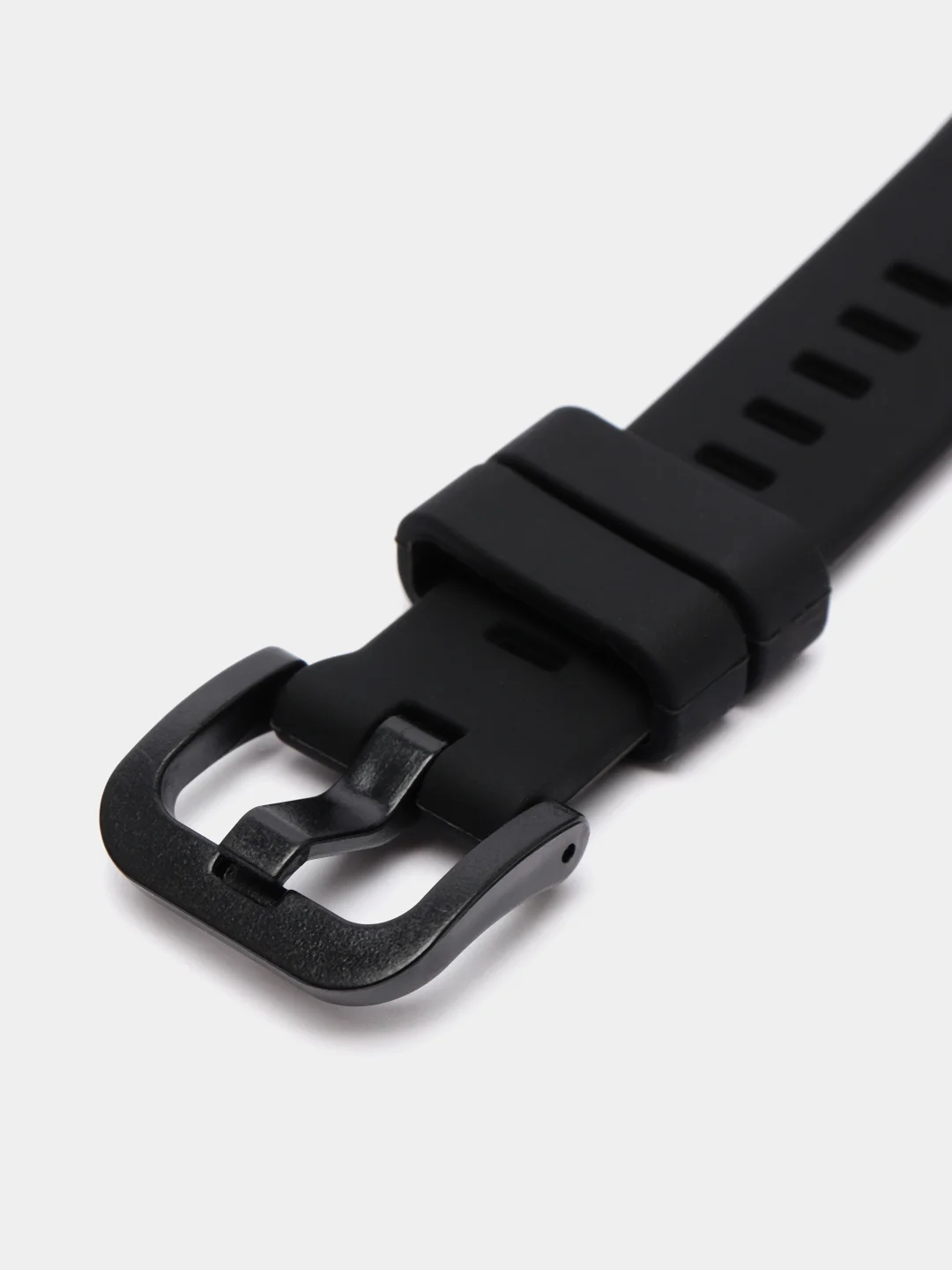 Черный силиконовый ремешок для Huawei Band 6, Honor Band 6
