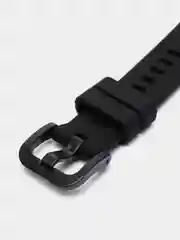 Черный силиконовый ремешок для Huawei Band 6, Honor Band 6