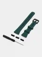 Зеленый силиконовый ремешок для Huawei Band 6, Honor Band 6