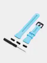 Голубой силиконовый ремешок для Huawei Band 6, Honor Band 6