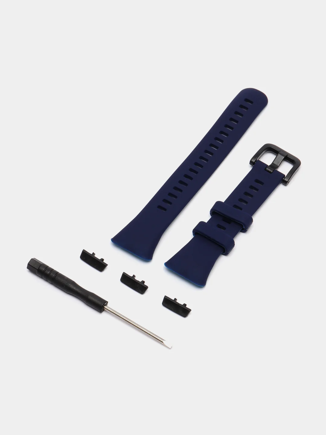 Темно-синий силиконовый ремешок для Huawei Band 6, Honor Band 6