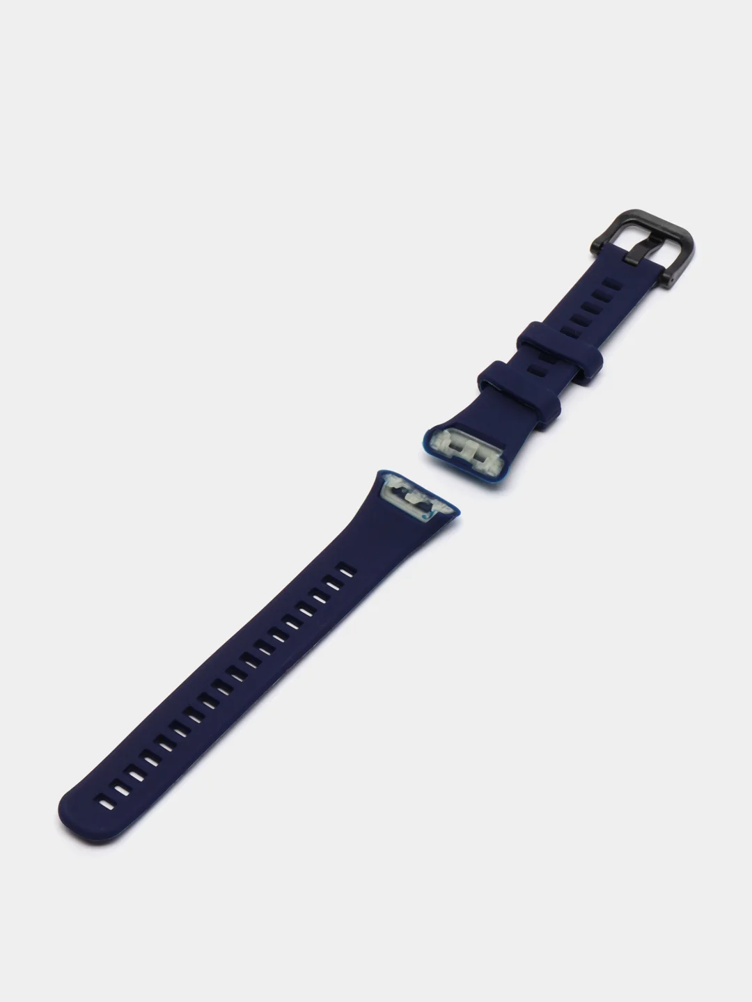 Темно-синий силиконовый ремешок для Huawei Band 6, Honor Band 6