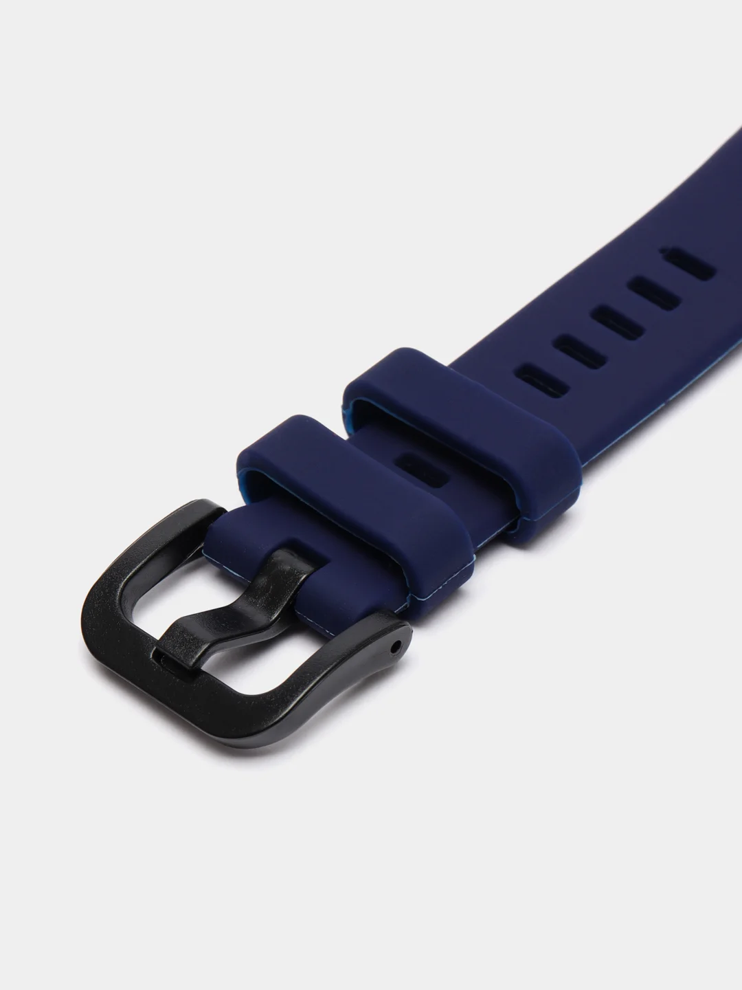 Темно-синий силиконовый ремешок для Huawei Band 6, Honor Band 6