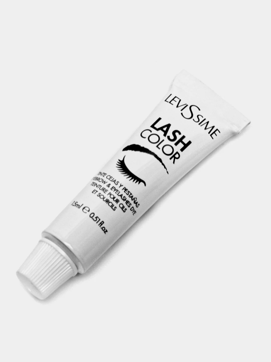 Краска для бровей и ресниц Levissime Lash Color, иссиня-черная 1-6, 15 мл