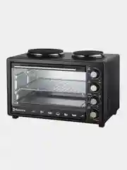 Черный духовка электрическая Sakura SA-7025HBK 3200Вт 30л 2конф/чуг черн
