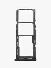 Черный держатель SIM для Samsung A01, A10, A12, A13, A20, A40, S8, S9 Plus, J330, A51, A21s, A50