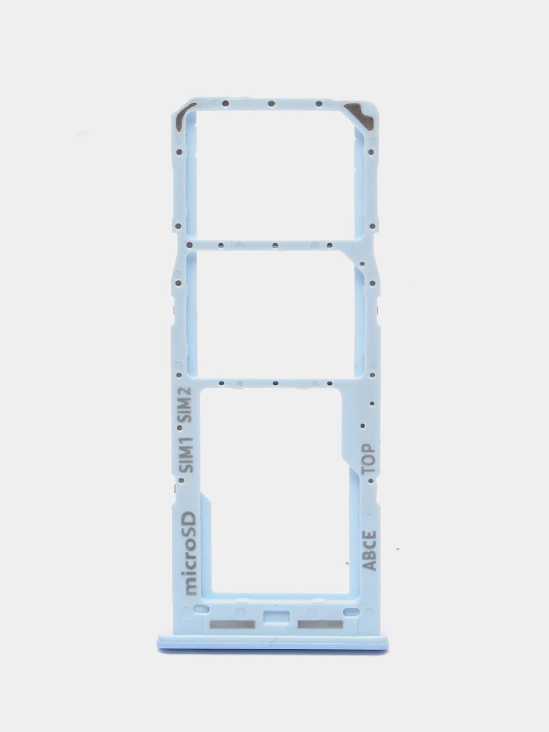 Голубой держатель SIM для Samsung A01, A10, A12, A13, A20, A40, S8, S9 Plus, J330, A51, A21s, A50