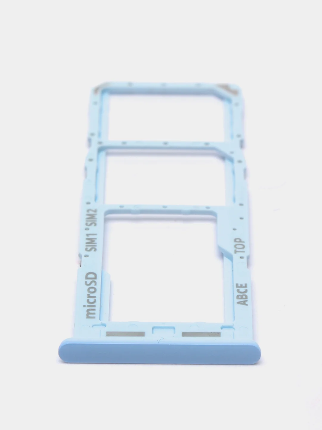 Голубой держатель SIM для Samsung A01, A10, A12, A13, A20, A40, S8, S9 Plus, J330, A51, A21s, A50