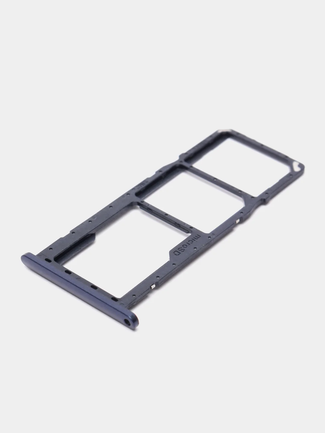 Синий держатель SIM для Samsung A01, A10, A12, A13, A20, A40, S8, S9 Plus, J330, A51, A21s, A50