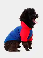 Синий толстовка для собак и кошек Superman, с капюшоном