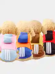 Голубой толстовка для собак и кошек, с капюшоном