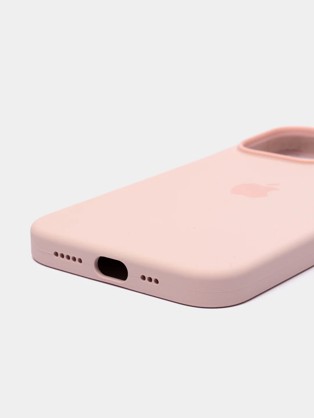 Розовый чехол для Apple iPhone 13 Pro, Silicone Case MagSafe