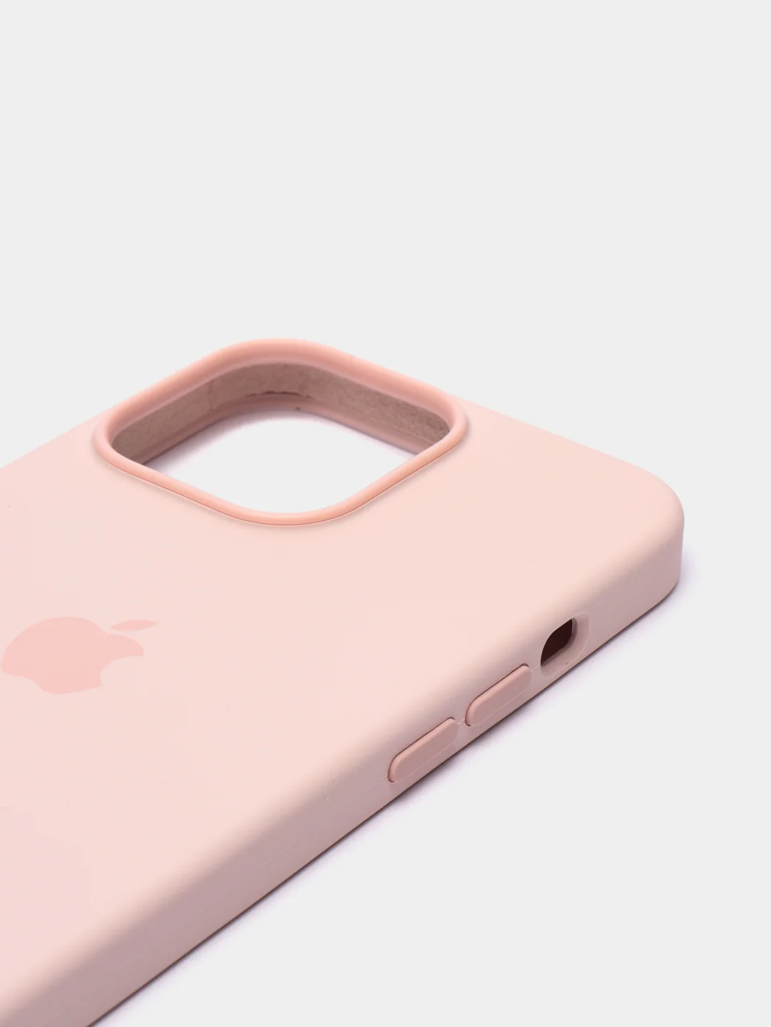 Розовый чехол для Apple iPhone 13 Pro, Silicone Case MagSafe