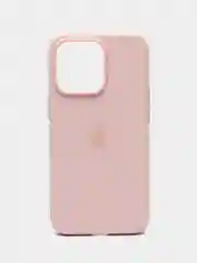 Розовый чехол для Apple iPhone 13 Pro, Silicone Case MagSafe