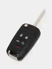 Серый ключ Chevrolet Шевроле Корпус выкидного ключа Круз Авео 2 3 4 5 кнопки Cruze Aveo Cobalt