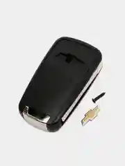 Серый ключ Chevrolet Шевроле Корпус выкидного ключа Круз Авео 2 3 4 5 кнопки Cruze Aveo Cobalt