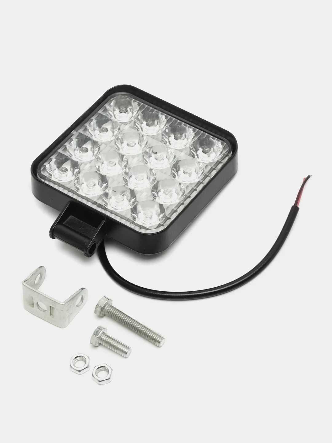 Белый led ФСО МИНИ Лампа автомобильная. Фара светодиодная (48Вт /вспышки ФСО ) авто свет