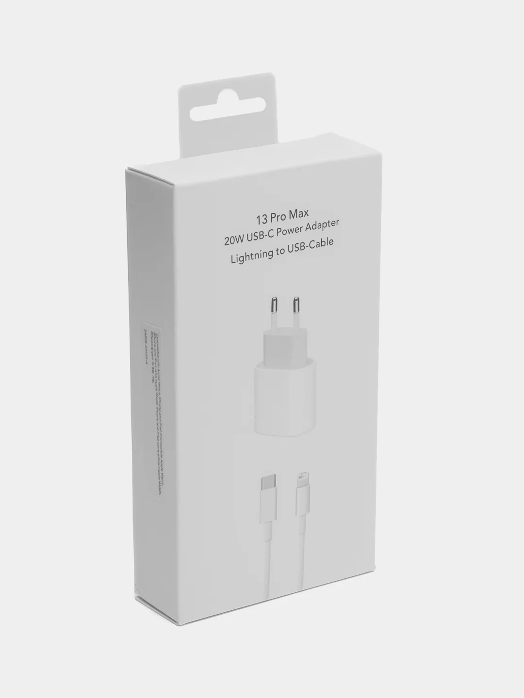 Блок питания для iPhone с Type-C, 20W, с кабелем