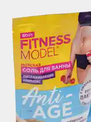 Соль для ванны морская Anti-age серии FITNESS MODEL body, 500 г