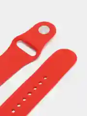Красный ремешок для часов Apple Watch X22 Pro, X7, X7 Pro, T200 Plus, M16, HW22, силиконовый