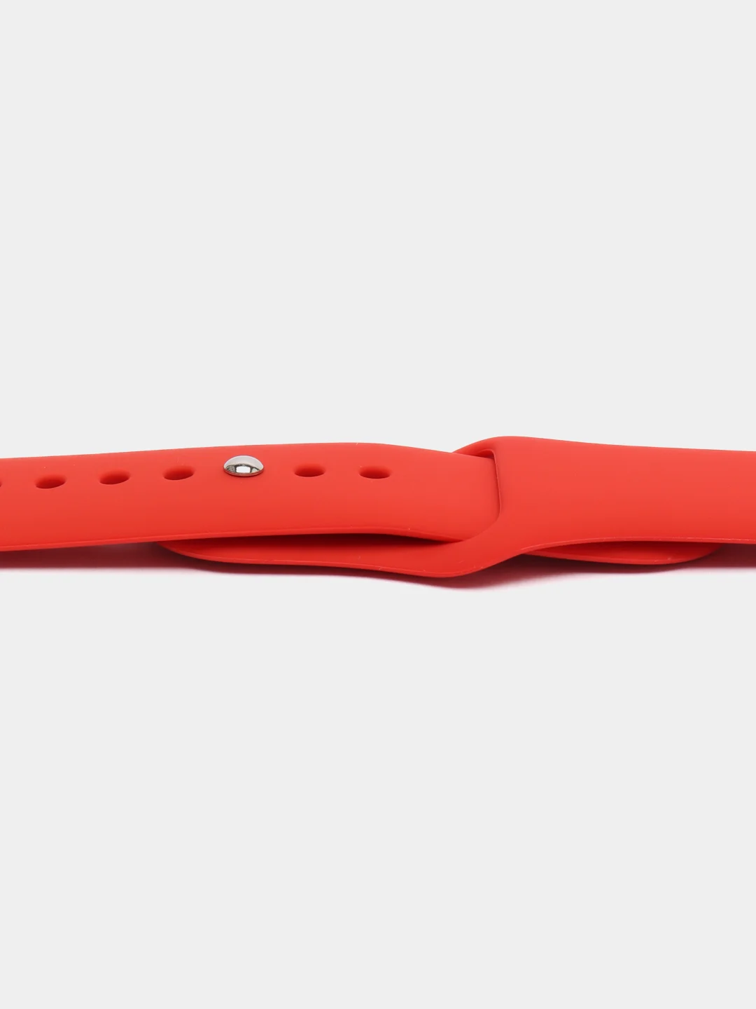 Красный ремешок для часов Apple Watch X22 Pro, X7, X7 Pro, T200 Plus, M16, HW22, силиконовый
