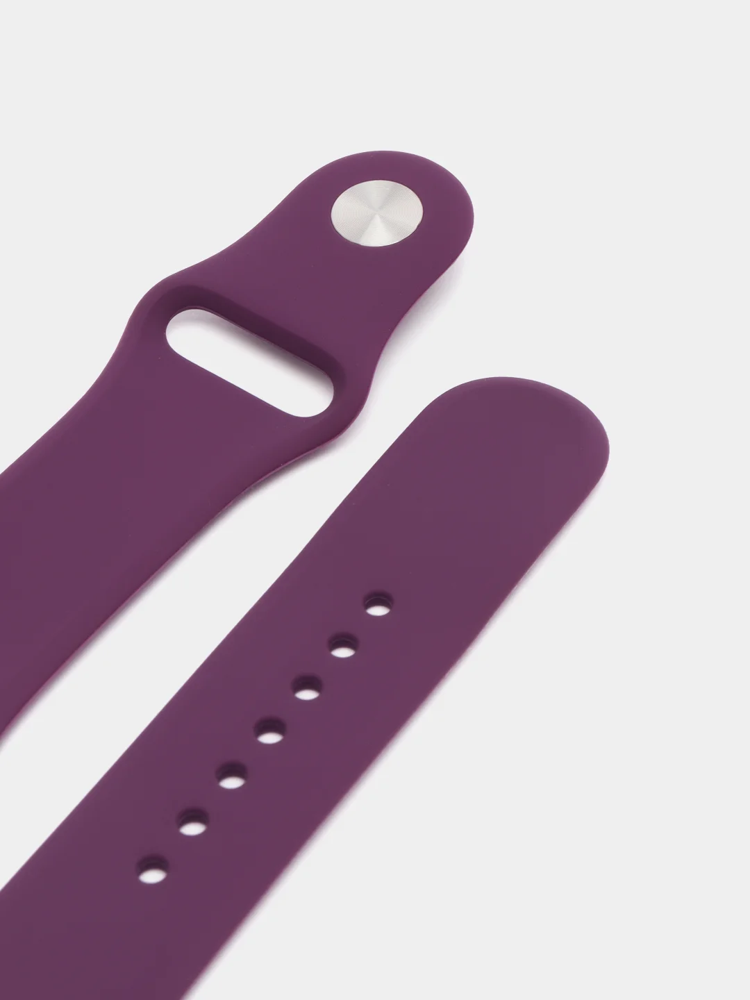 Пурпурный ремешок для часов Apple Watch X22 Pro, X7, X7 Pro, T200 Plus, M16, HW22, силиконовый