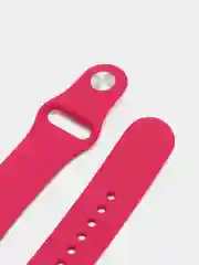 Фуксия ремешок для часов Apple Watch X22 Pro, X7, X7 Pro, T200 Plus, M16, HW22, силиконовый
