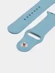 Светло-синий ремешок для часов Apple Watch X22 Pro, X7, X7 Pro, T200 Plus, M16, HW22, силиконовый