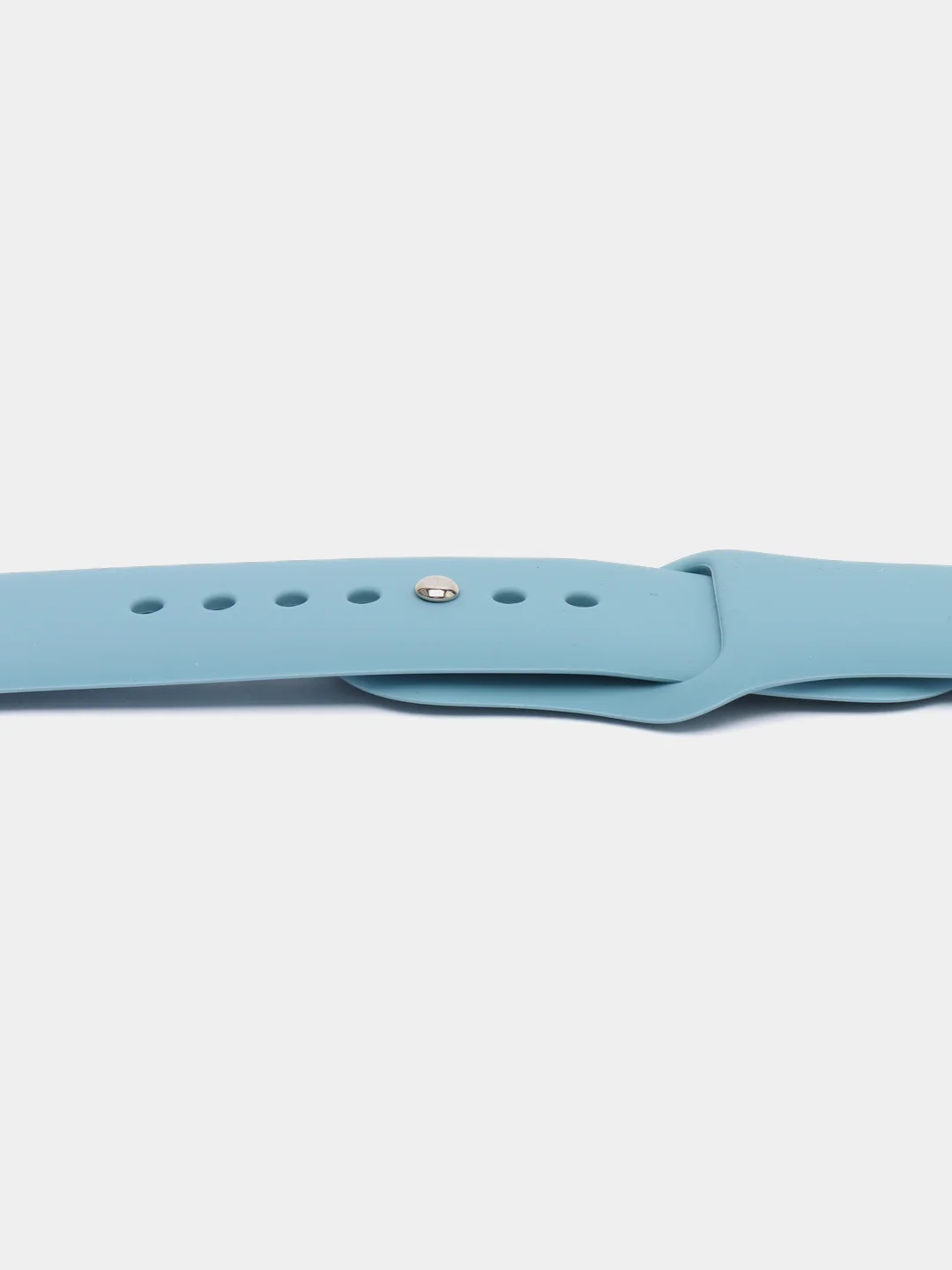 Светло-синий ремешок для часов Apple Watch X22 Pro, X7, X7 Pro, T200 Plus, M16, HW22, силиконовый