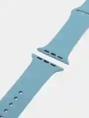 Светло-синий ремешок для часов Apple Watch X22 Pro, X7, X7 Pro, T200 Plus, M16, HW22, силиконовый