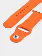 Оранжевый ремешок для часов Apple Watch X22 Pro, X7, X7 Pro, T200 Plus, M16, HW22, силиконовый