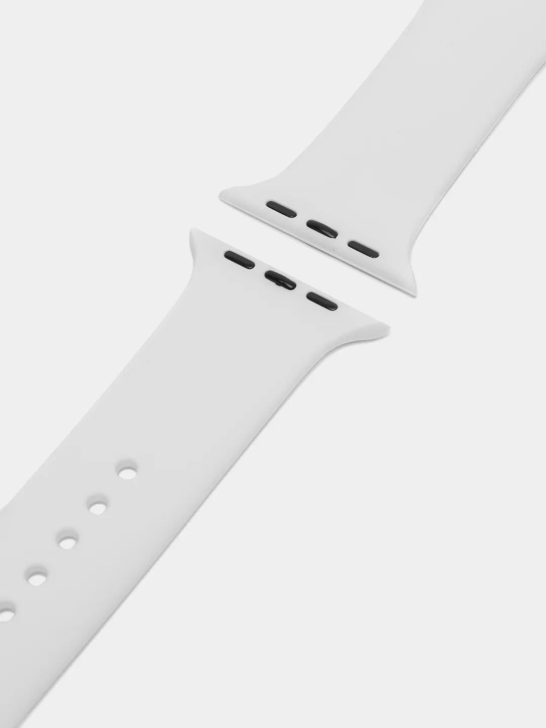 Белый ремешок для часов Apple Watch X22 Pro, X7, X7 Pro, T200 Plus, M16, HW22, силиконовый